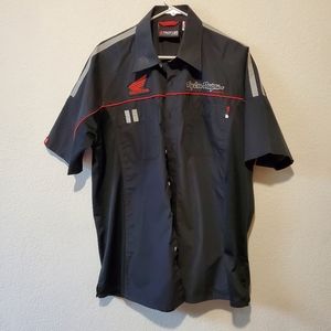 Troy Lee Designs Honda Pit Crew Shirt Size Large